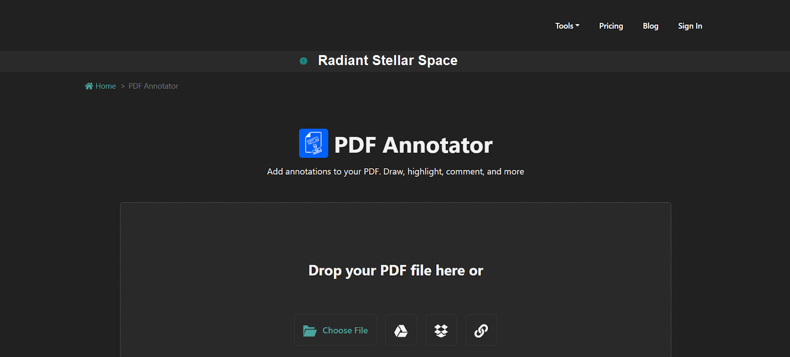 PDF Annotation Tools